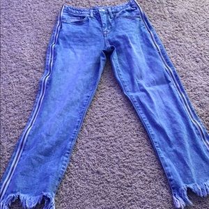 Mom jeans size 0 from target